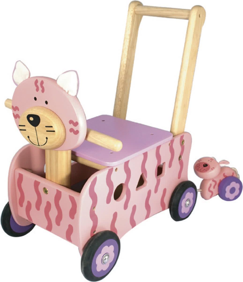 Im Toy Loop/duwwagen Poes - Roze